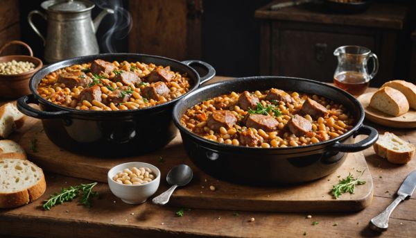 Concocter un cassoulet traditionnel aux haricots fondants