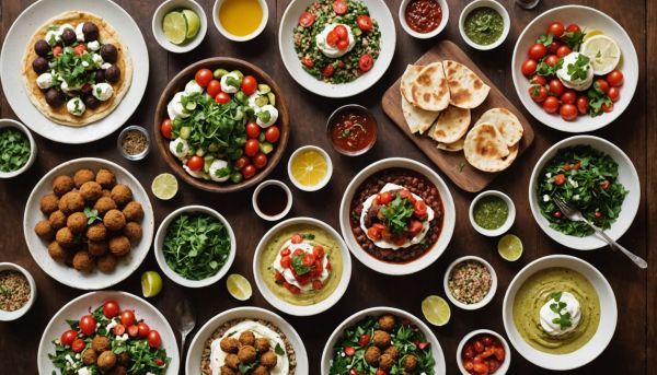 Explorer la gastronomie libanaise à travers ses mezzés frais