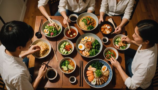 Les saveurs de l Asie enchantent nos dîners entre amis tous