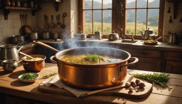 Préparer des bouillons aromatiques riches en saveurs intenses