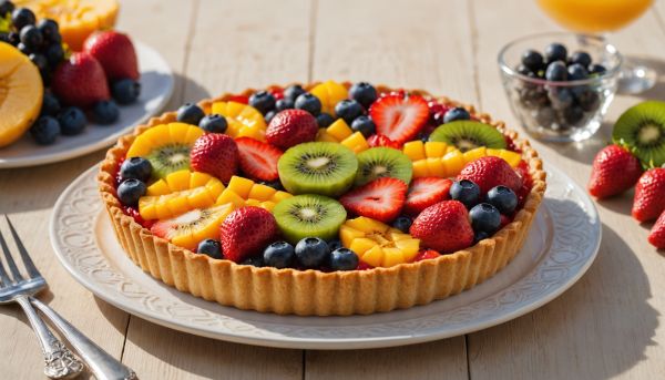 Préparer une tarte aux fruits de saison colorée et légère