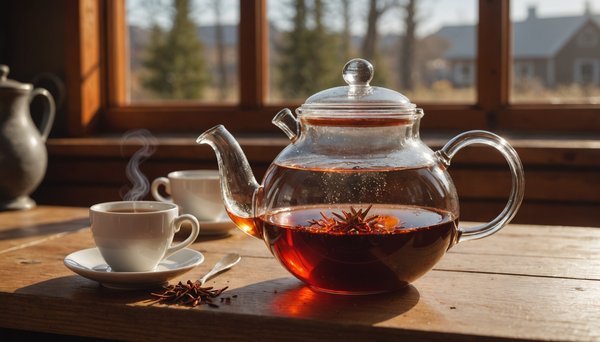 Découvrez la douceur du rooibos à la vanille de la compagnie des thés